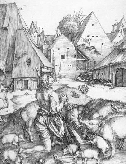 Albrecht Durer The Prodigal Son